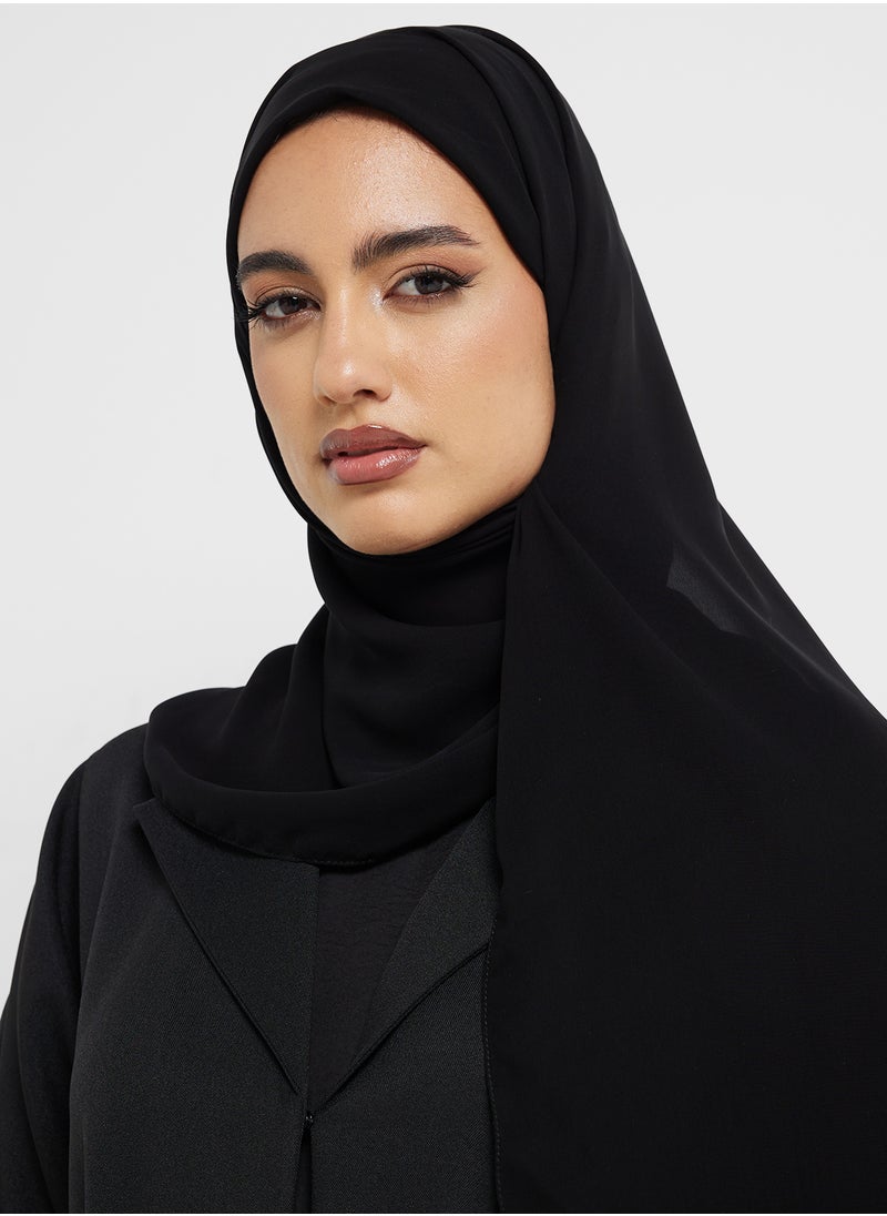 hayas closet Embellished Flared Sleeve Abaya  - Image 4