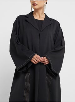 hayas closet Embellished Flared Sleeve Abaya  - Image 3