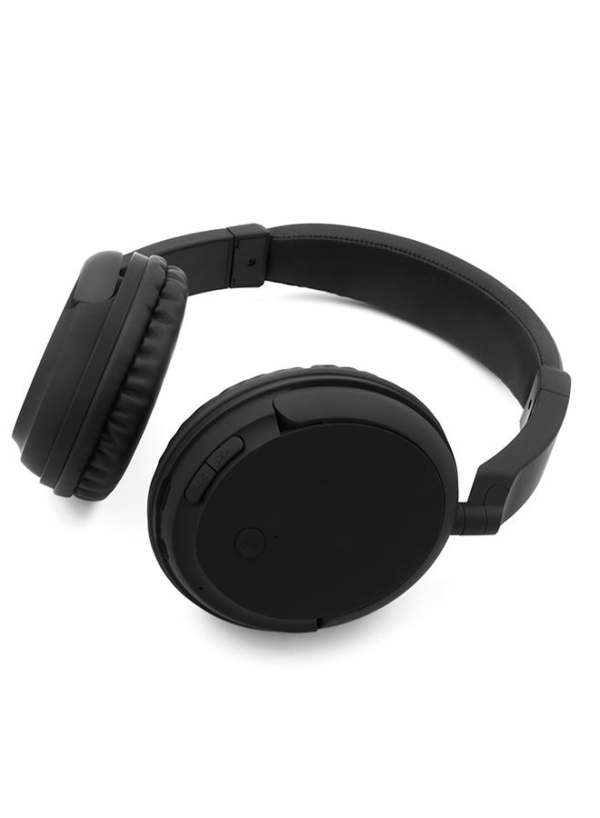 Over-Ear Wireless Headphones,Wired Stereo Bluetooth Headsets,with Telescopic Arm,Comfortable and Durable,Built in Call Microphone,Suitable for Office,Study, Phone, Business, Entertainment,Black - Image 3