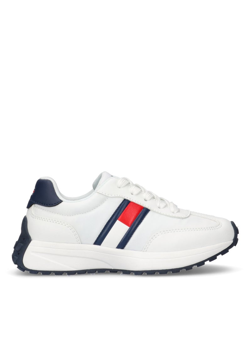 TOMMY HILFIGER Kids Lace Up Low Top Sneakers  - Image 1
