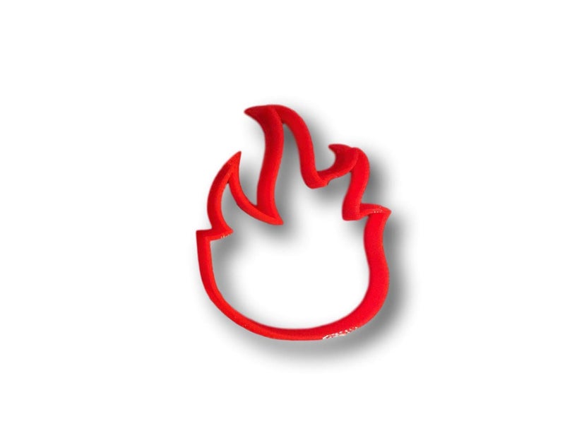 Arbi Design Fire Flame Cookie Cutter 1 Inch