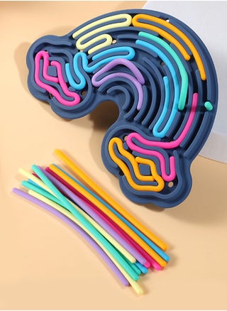 Sensory Activity Board,Silicone Toy for Calming, Stress, Anxiety, ADHD & Autism | Silent, No Mess,Kids 3+ & Adults - pzsku/Z226E5CFF3D282574F9A5Z/45/1744169679/6e9805d0-1774-4985-8c28-f90fb5073ac9