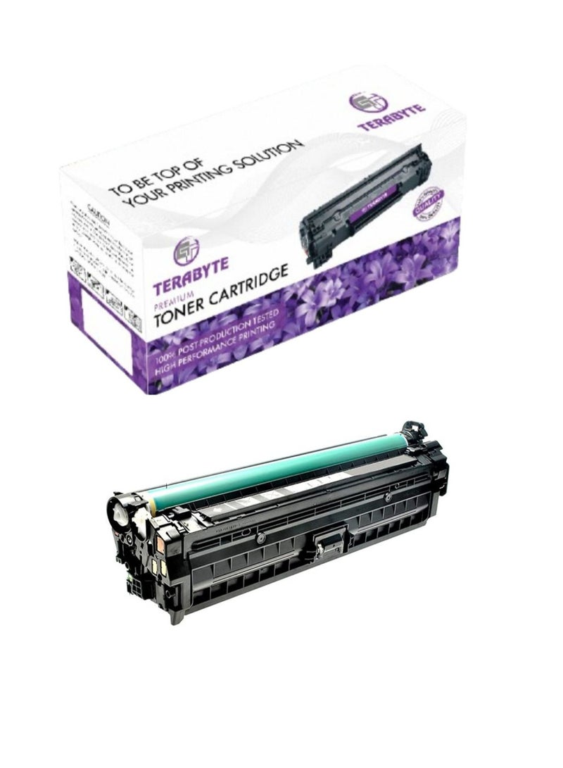Terabyte 307A Toner Cartridge Compatible For Color Laser Jet Series CP5220 CP5221 CP5223 CP5223dn CP5223n CP5225dn Printer (CE740A  Black)) - Image 1