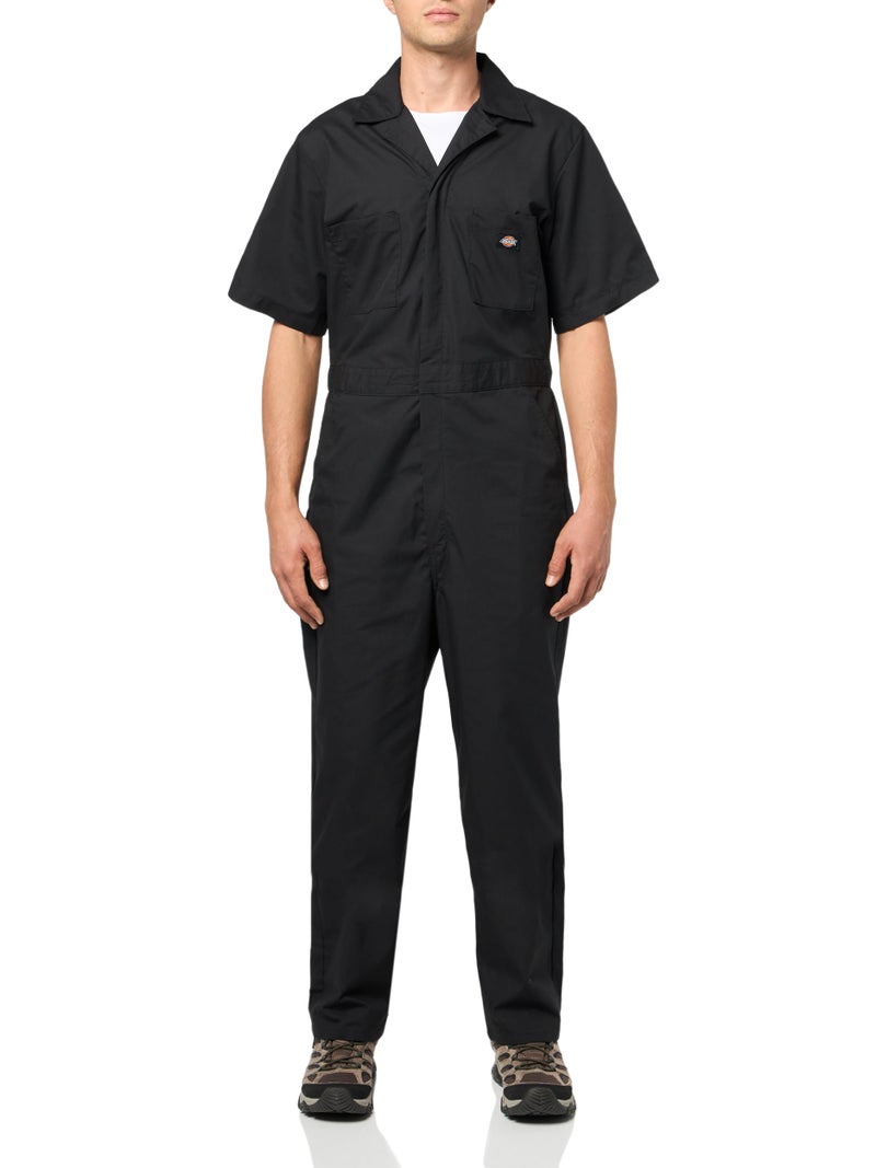 Dickies Short Sleeve Coveralls BLACK L RG