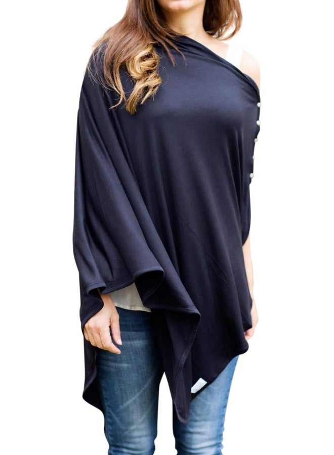 Byrd & Blume Super Soft Breastfeeding Cover, Nursing Cover, Shawl, Wrap, Scarf, Poncho, Swaddle, Stroller Blanket & Baby Car Seat Cover - Image 1