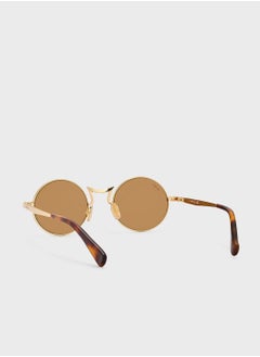 MaxMara Metal Shaped Sunglasses  - Image 3