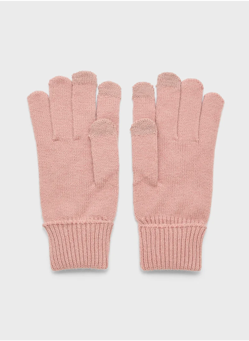 جينجر Knitted Winter Glove