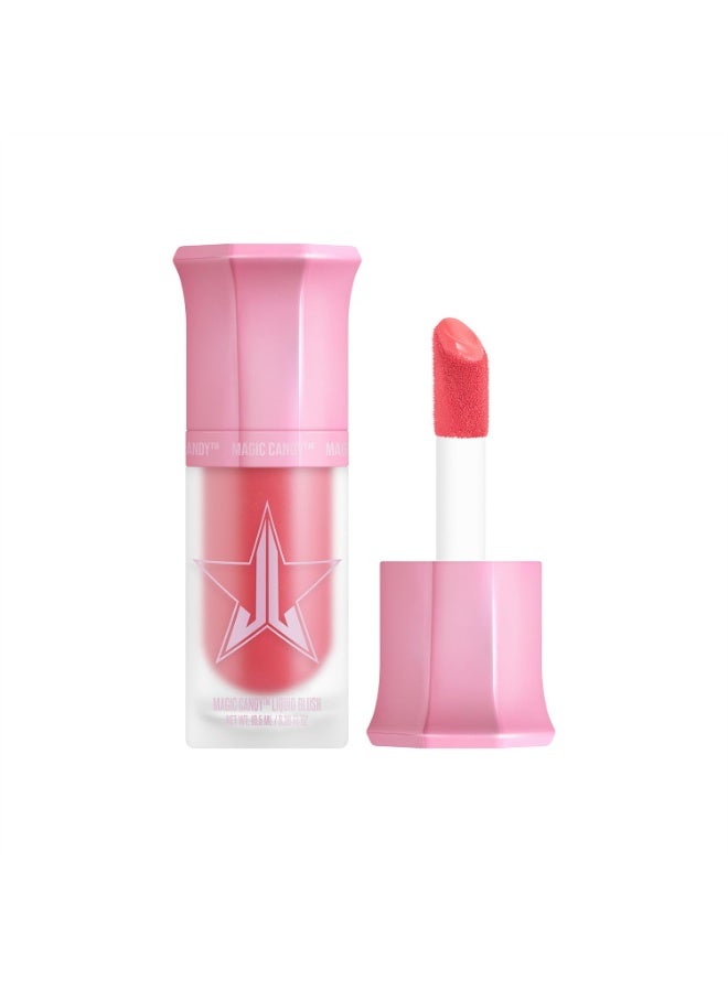 Jeffree Star Cosmetics Magic Candy™ Liquid Blush 10 ml- Hollywood Sucker | Weightless, Hydrating Blush Infused with Skin-Loving Ingredients for a Fresh, Radiant Flush - Image 1