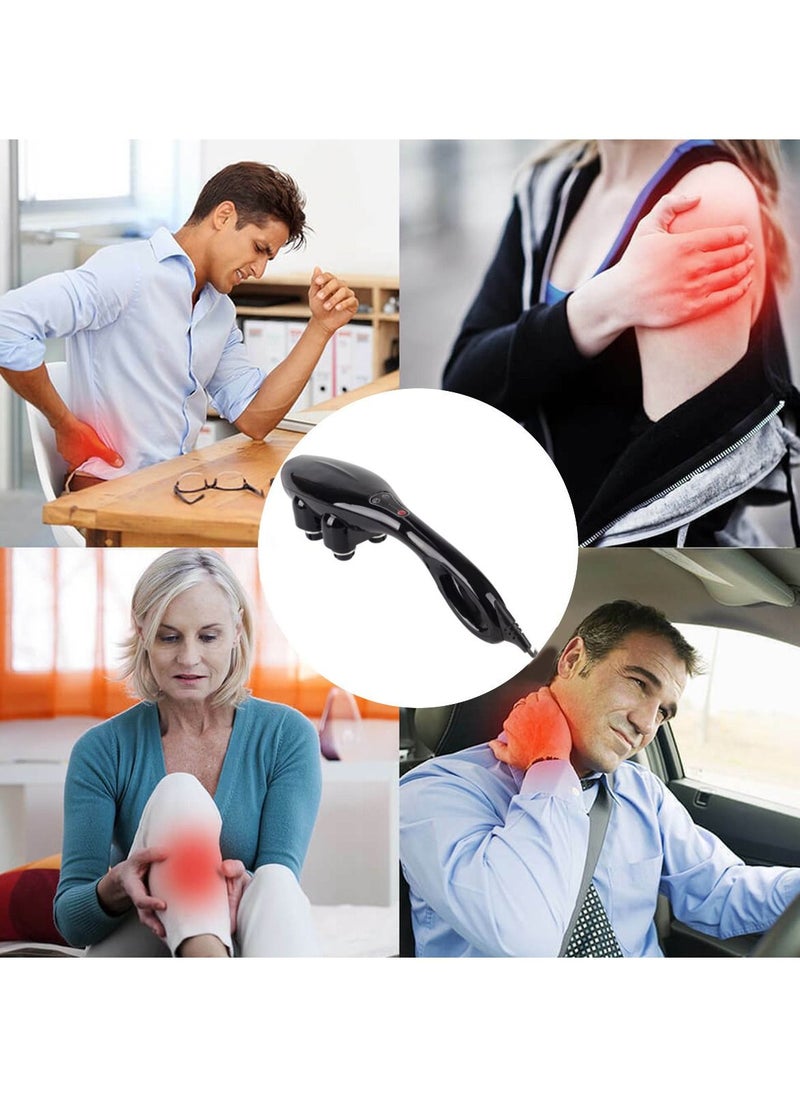 Generic - Multifunctional Handheld whole body massager Deep Tissue Back and Body Massager Cordless Electric Handheld Percussion Muscle Hand Massager - Full Body Pain Relief Vibrating Therapy Massage Machine, Ne - Image 1