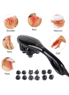 Multifunctional Handheld whole body massager Deep Tissue Back and Body Massager Cordless Electric Handheld Percussion Muscle Hand Massager - Full Body Pain Relief Vibrating Therapy Massage Machine, Ne