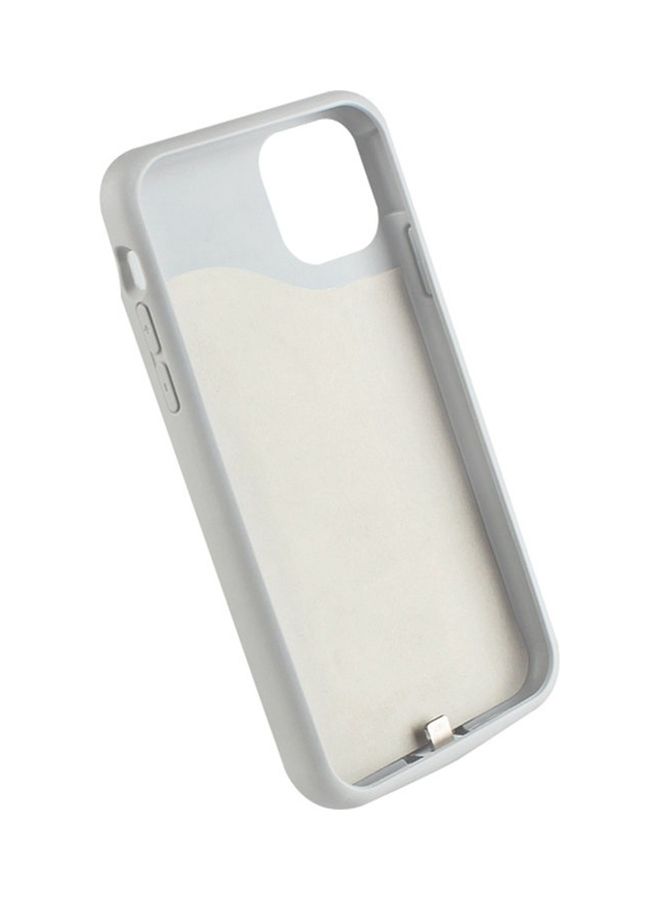 راكسوم غطاء حماية نحيف وبطارية احتياطية خارجية لبنك الطاقة لهاتف أبل آيفون 11 أبيض/رمادي - Image 4