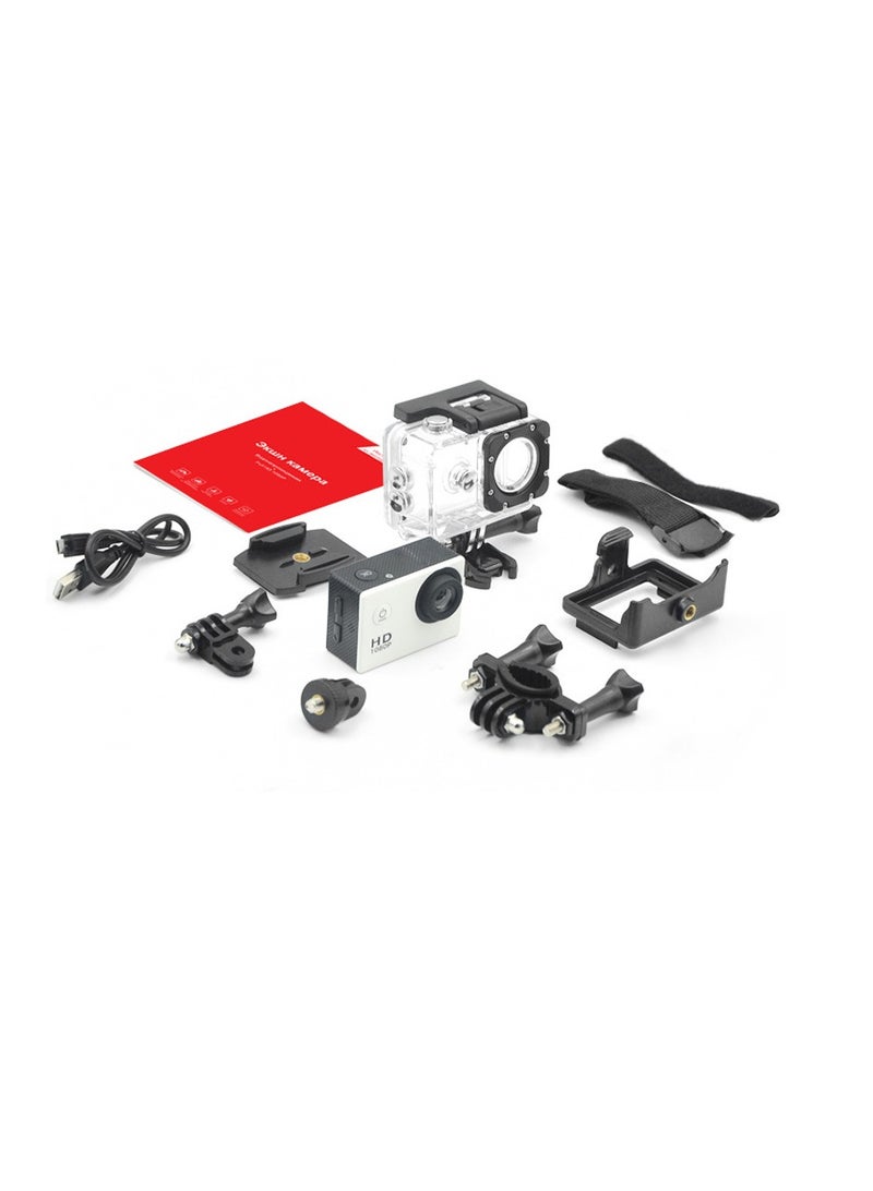 Outdoor Sports Camera Interpolated WiFi 4K Dual Screen Cheapest Action HD 1080p Waterproof 2.0 Inch 170 Wide Angle Lens - Image 4