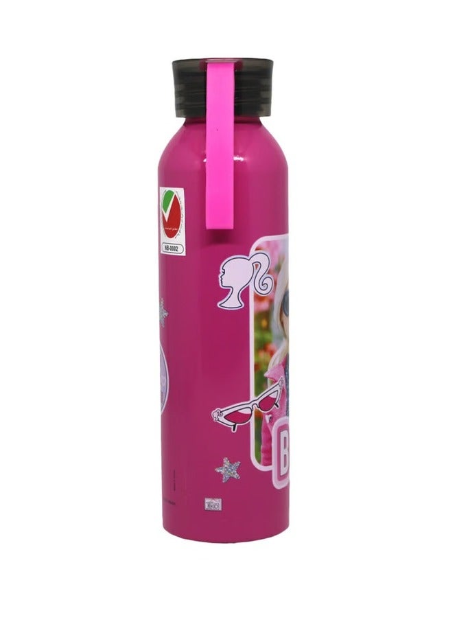 Barbie Aluminum Water Bottle 500ml - 112-76-21 - Image 2