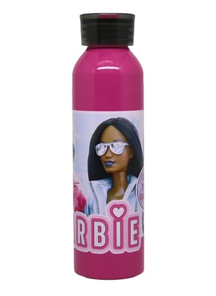 Barbie Aluminum Water Bottle 500ml - 112-76-21 - Image 1