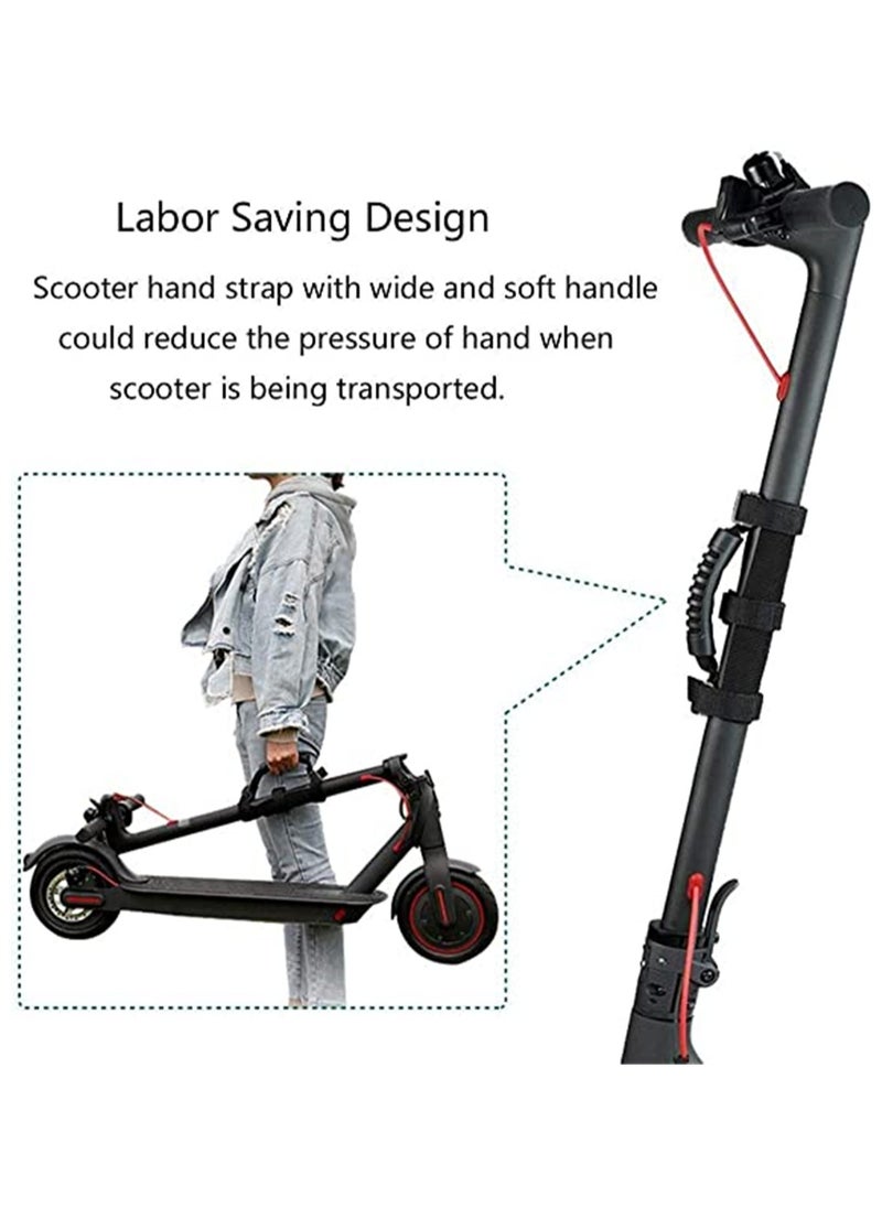 Beauenty - Electric Scooter Carrying Strap Labor Saving Handle for Skateboard and Scooter Black Accessories - Image 1