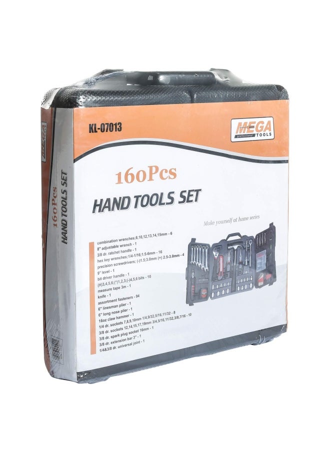 MEGA - Kl 07013 Hand Tool Set 160 Pieces - Image 1