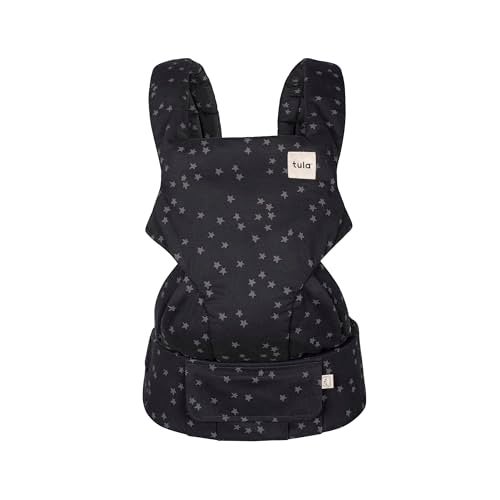TULA حمالات بيبي تولّا إكسبلور - حمالة أطفال قابلة للتنفس من حديثي الولادة إلى الأطفال الصغار - حمالة أطفال قابلة للتعديل - أوضاع مريحة متعددة أمامية وخلفية - ملائمة مريحة من 7-45 رطل - قطن، اكتشف - Image 1