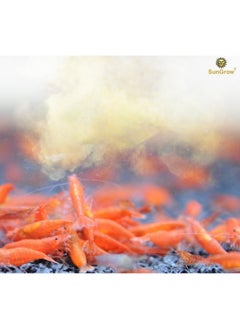 SunGrow SunGrow Baby Shrimp & Fish Fry Food, Essential Yellow Microbial Powder Enzyme, for Proper Nutrition, Digestion and Immune Support, Helps Keeps Aquarium Water Clean, Triple The Survival Rate  - Image 2