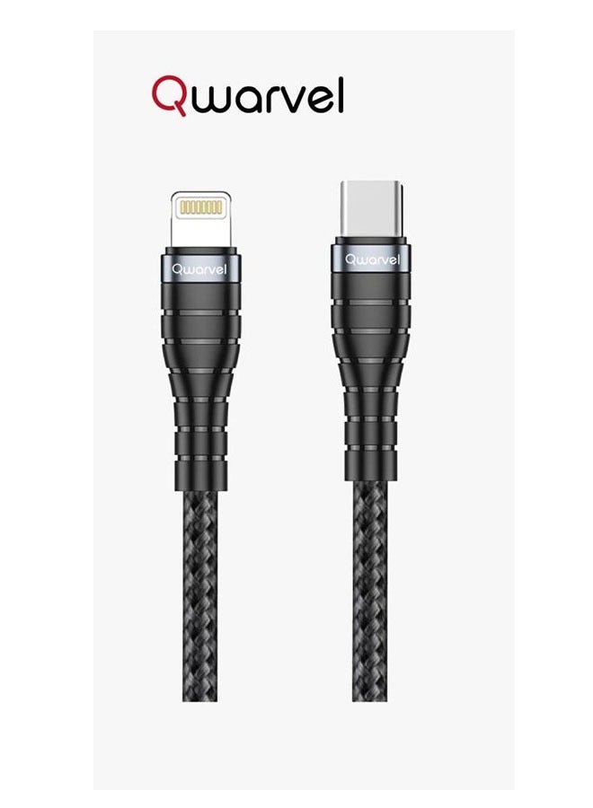 كابل شاحن iPhone 1M [معتمد من MFi] كابل USB C إلى Lightning شحن سريع توصيل الطاقة PD 20W كابل iPhone لـ iPhone 14/14 Pro/14 Plus/14 Pro Max، iPad Pro، iPhone 8-13 جميع السلاسل