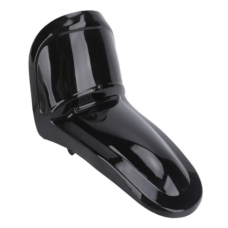 Black Front Mud Guard Shockproof Mud Flap Cover for PW50 PY50 Y Zinger 1998 to 2024 ABS Plastic Enhanced Driving Safety - Image 4