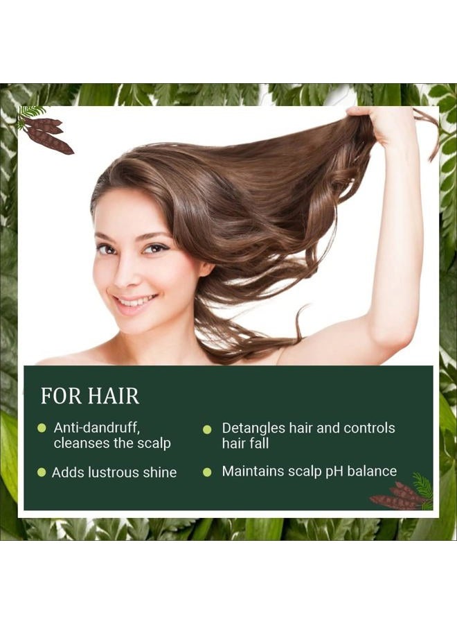 Indus Valley مسحوق شيكاكاي العضوي الحيوي للعناية بالشعر - 200 جرام - Image 4