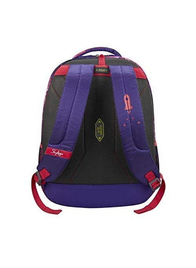 Skybags ASTRO SPACE THEME PINK SCHOOL BACKPACK 32L - Image 5