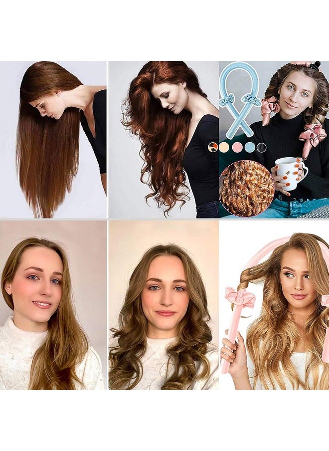 Ivyu - Hair Rollers For Long Hair Curlers Heatless Curls Flexi Rods Jumbo Large Big No Heat Hair Roller You Can Sleep In Soft Foam Curling Rods Hair Rollers Overnight For Women Gril'S - Image 1