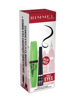 RIMMEL LONDON Scandalyes Flex Mascara And Exaggerate Liquid Liner Kit  - Image 2