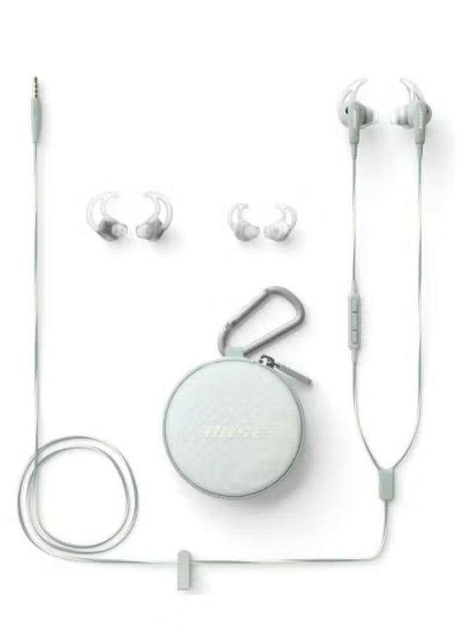 Premium In-Ear Wired Sports Headphones with Inline Mic & Remote – High-Fidelity Sound & Deep Bass – Sweatproof & Ergonomic Fit – Tangle-Free Cable – Compatible with Samsung, Apple, Huawei & Android Devices – Durable Wired Earphones for Gym, Running & Calls  - Image 3