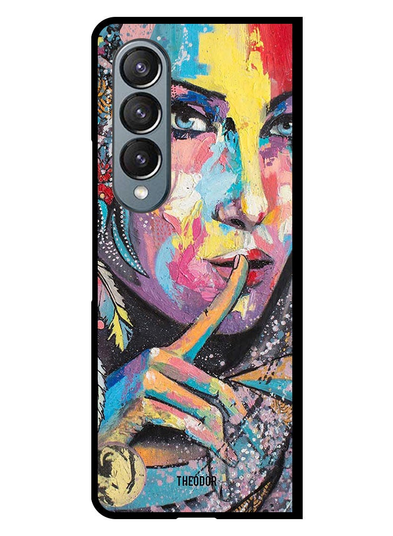 Theodor غطاء حماية لهاتف سامسونج جالكسي فولد 4 فيس - Image 1