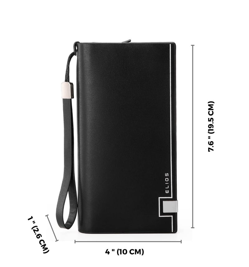 Elios Black Synthetic Women's Card Holder (EL-CK-138) - Image 5
