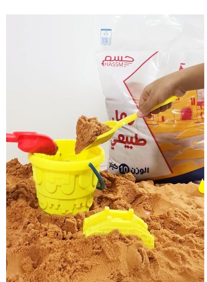 حسم رمل طبيعي مغسول ١٠ كيلو - Image 2