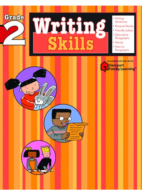 Writing Skills: Grade 2 (Flash Kids Harcourt Family Learning)