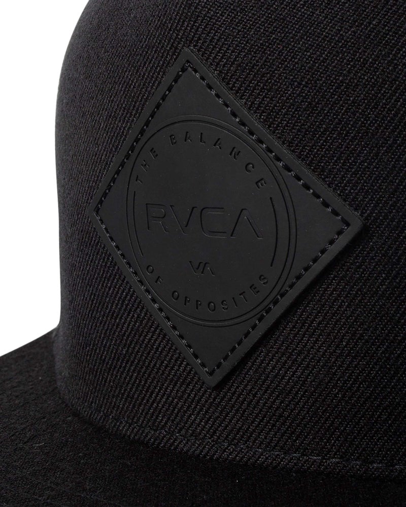 RVCA mens Adjustable Snapback Straight Brim Hat, Rvca Snapback Hat/Black, One Size US - Image 4