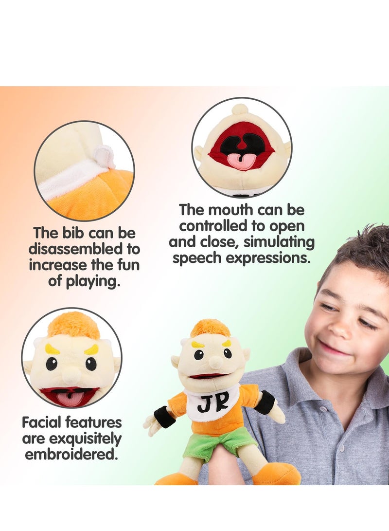 عام دمية قطيفة من سلسلة Jeffy Feebee بطول 40 سم، لعبة محشوة للأطفال الصغار مزودة بعصا تحكم تفاعلية، دمية ناعمة قابلة للتجميع للأطفال للعب والديكور، هدية عيد ميلاد مثالية - Image 4