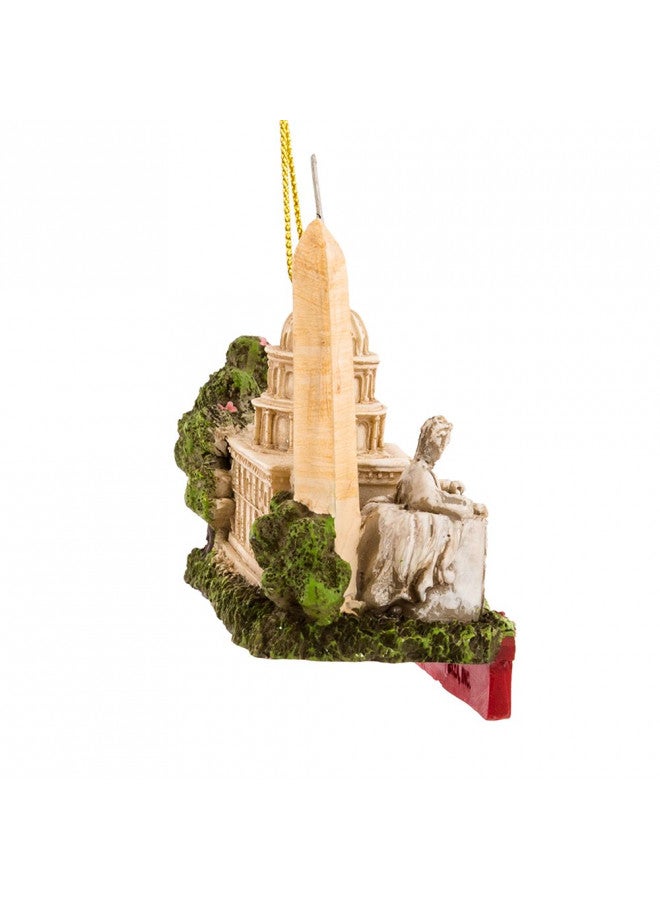 Kurt Adler C7294DC City Travel Washington Dc Ornament, 3.25-Inch - Image 4