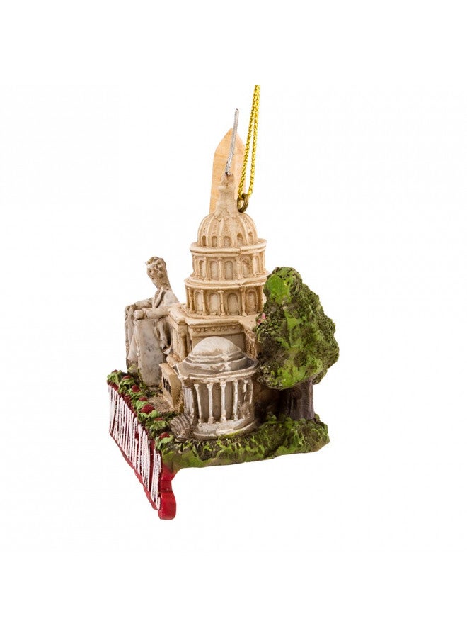 Kurt Adler C7294DC City Travel Washington Dc Ornament, 3.25-Inch - Image 5