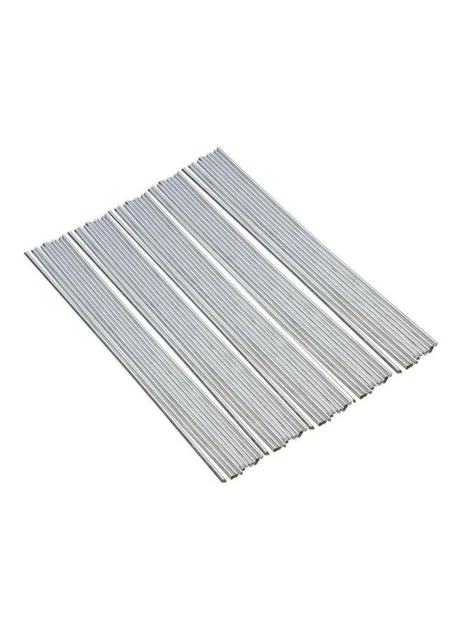 NIBEMINENT 50-Piece Welding Aluminum Rod Silver - Image 1