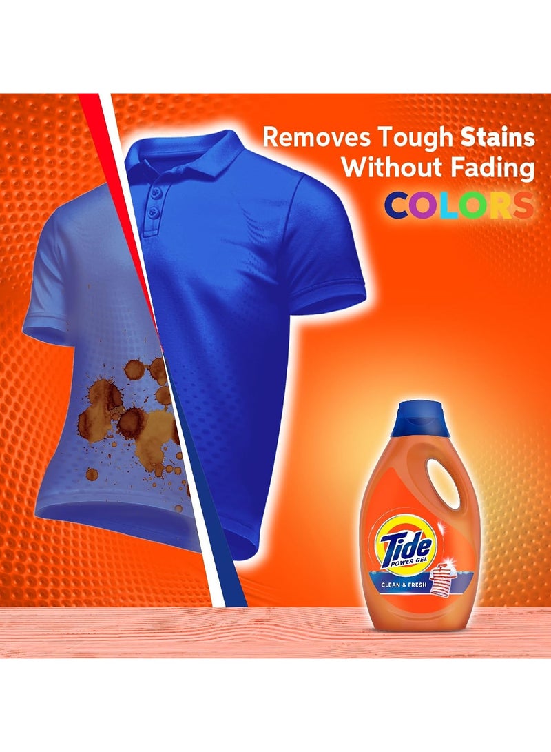 Tide Power Gel Clean And Fresh 1.8L - Image 4