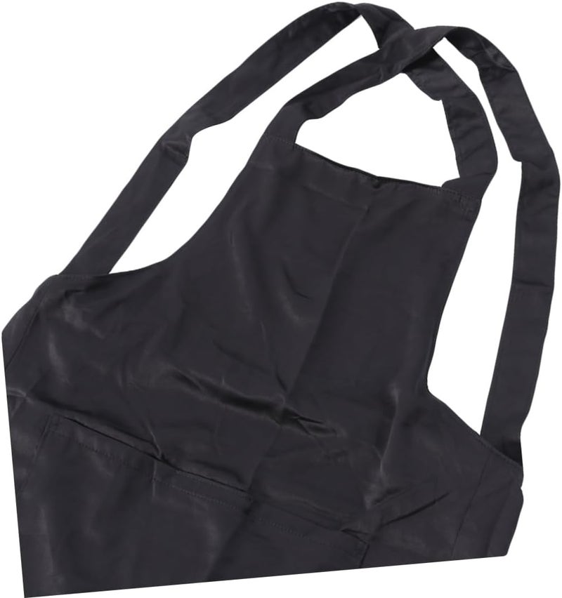Professional Barber Shop Accessory Hair Stylist Apron Pockets Salon Hairdresser Smock Vest Machine Washable - Image 2