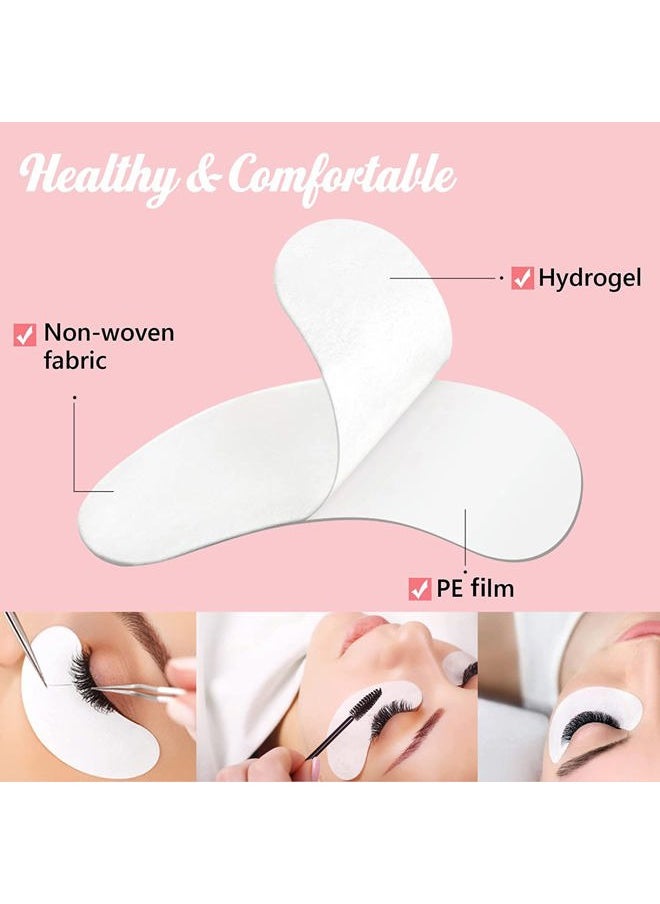 GreenLife - 100 Pairs GreenLife Natural Hydrogel Eye Gel Pads - Collagen and Aloe Vera Patches for Under Eyes - Eyelash Extension Kit - Image 1