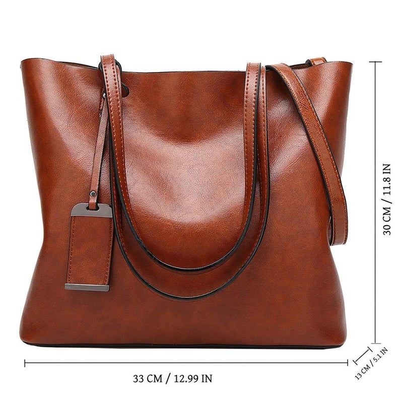 ALARION Women Top Handle Satchel Handbags Shoulder Bag Messenger Tote Bag Purse - Image 2