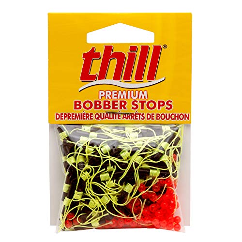 Thill Premium Bobber Stops for Fishing Floats, Fishing Gear and Accessories, 100 Pack, Fluorescent Yellow - Image 4