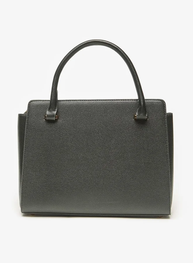 فلورا بيلا من شو إكسبرس Women Solid Tote Bag with Handles and Detachable Strap