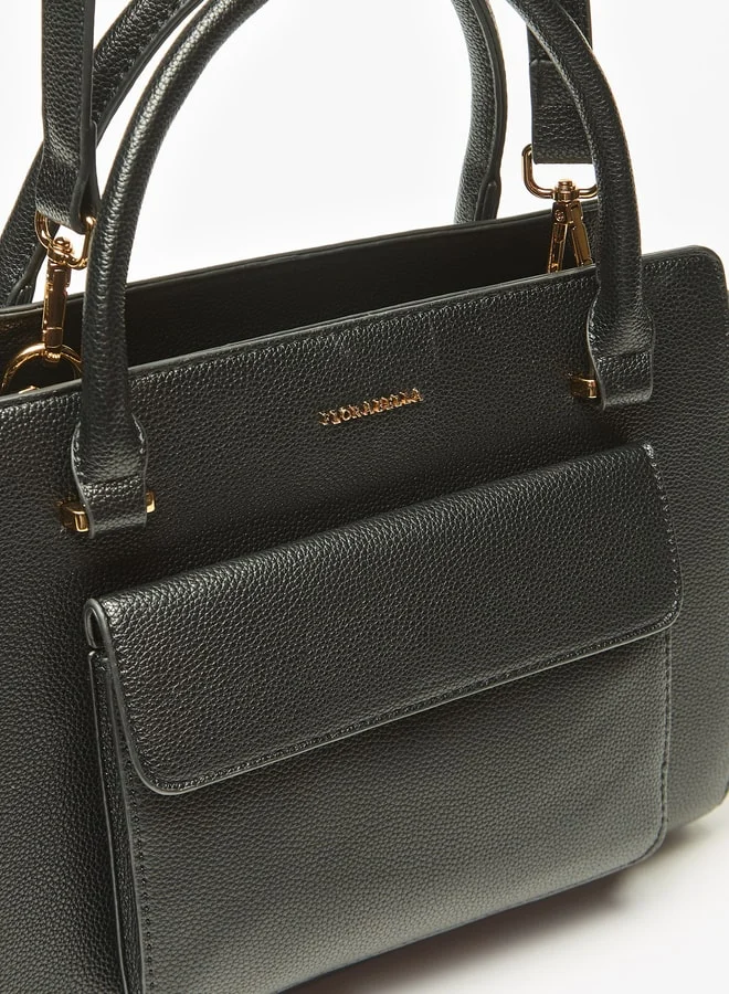 فلورا بيلا من شو إكسبرس Women Solid Tote Bag with Handles and Detachable Strap