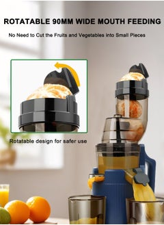 OTTAL High-Performance Electric Juicer for Fruits and Vegetables | 200 Watts with Large 3.55 inch Caliber for Maximum Juice Yield  - Image 2