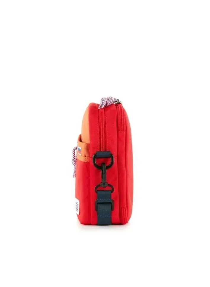 امريكان توريستر American Tourister Kris Vertical Bag - Red / Orange - 1 Years Global Warranty