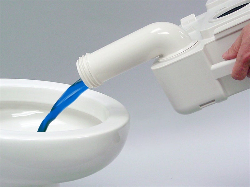 Dometic مرحاض محمول دوميتيك 301097606 سعة 5.0 جالون، رمادي - Image 2