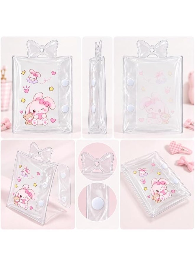 First Choice 6 Pcs Cute Rabbit Photocard Case - Image 2