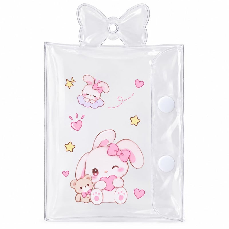 First Choice 6 Pcs Cute Rabbit Photocard Case - Image 1